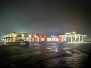 La Noguera de Pozoseco - Instalaciones con niebla